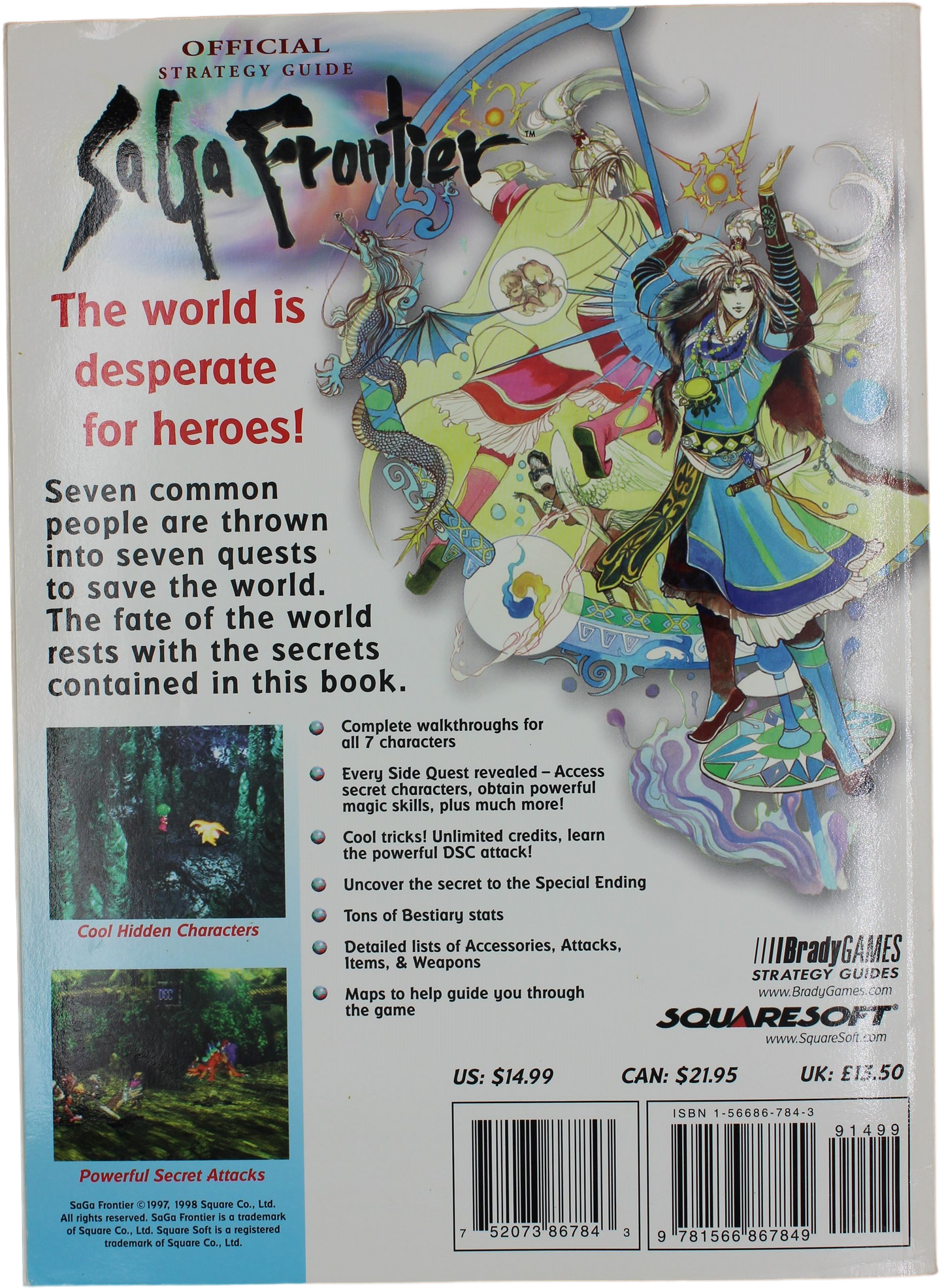 Saga Frontier: Official Strategy Guide (PS)