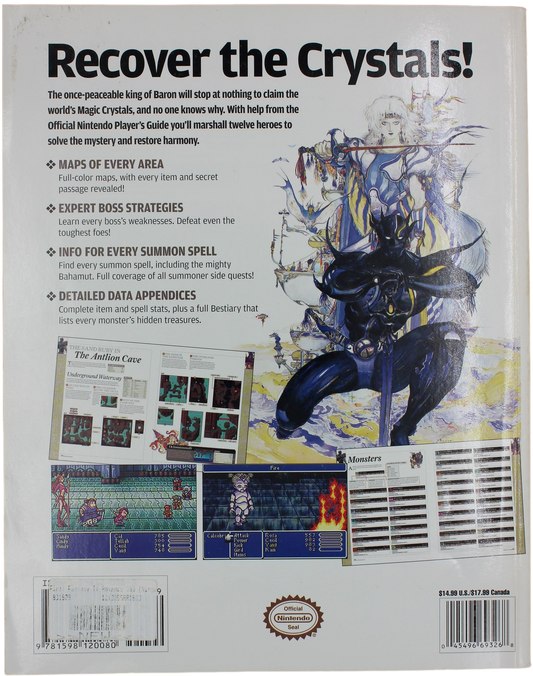 Final Fantasy IV Advance: Official Strategy Guide (GBA)