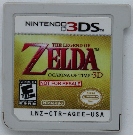 The Legend Of Zelda: Ocarina Of Time 3D [Not For Resale Demo Cart]