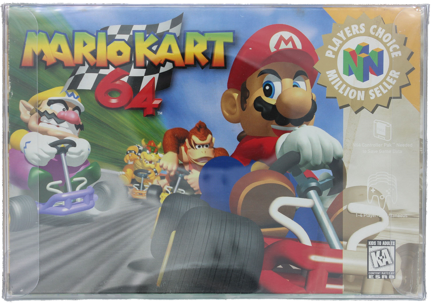 Mario Kart 64 [Player's Choice] + Box / Manual / Clear Case