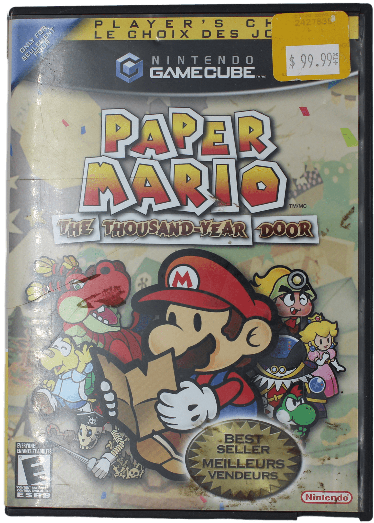 Paper Mario: The Thousand Year Door [Player's Choice Best Seller