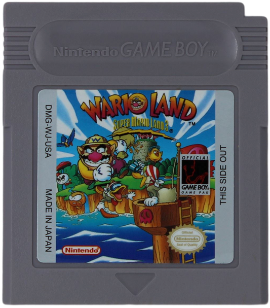 Wario Land: Super Mario Land 3 + Manual