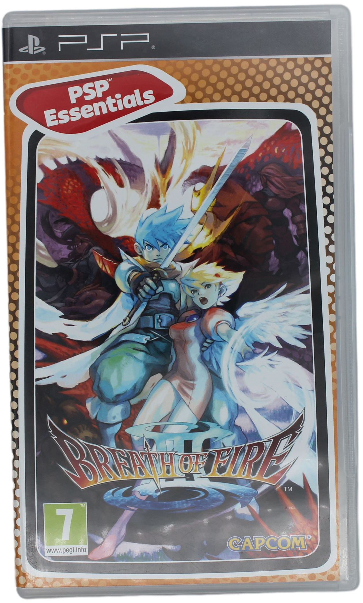 Breath Of Fire III [PSP Essentials] - Case + Manual Only