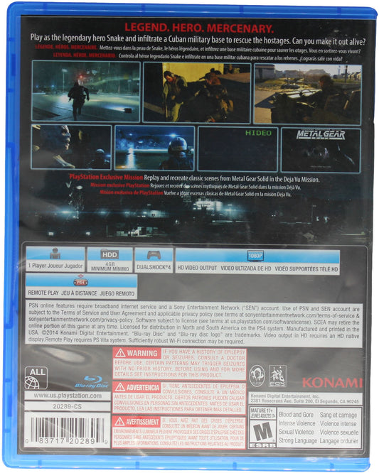 Metal Gear Solid V: Ground Zeroes