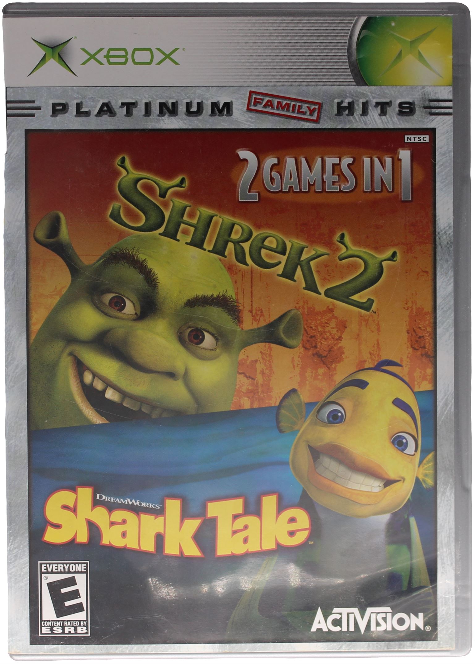  Shrek2/Shark Tale Bundle - Game Boy Advance : Shrek/Shrek 2,  Game: Video Games