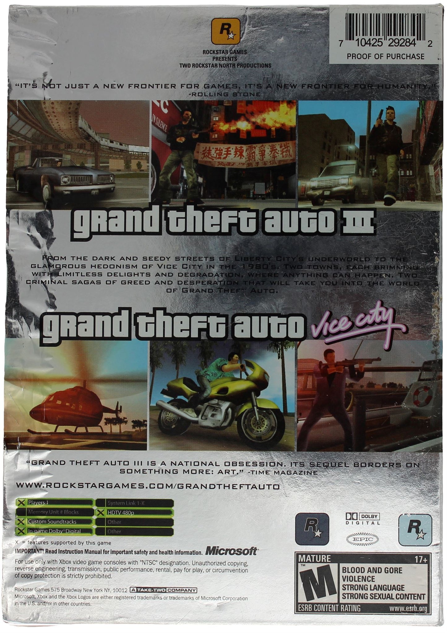 Grand Theft Auto [The Xbox Collection]