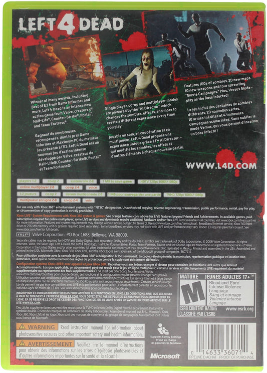 Left 4 Dead (Xbox 360)