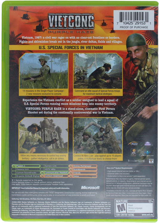 Vietcong: Purple Haze (Xbox)