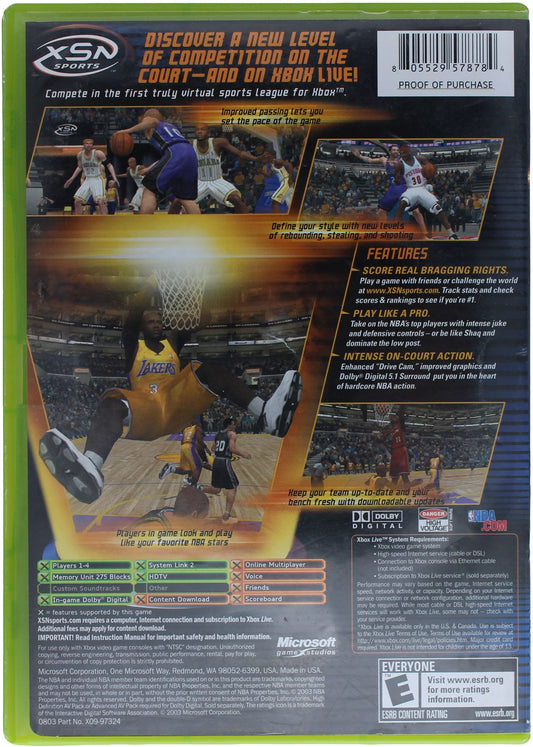 NBA Inside Drive 2004 (Xbox)