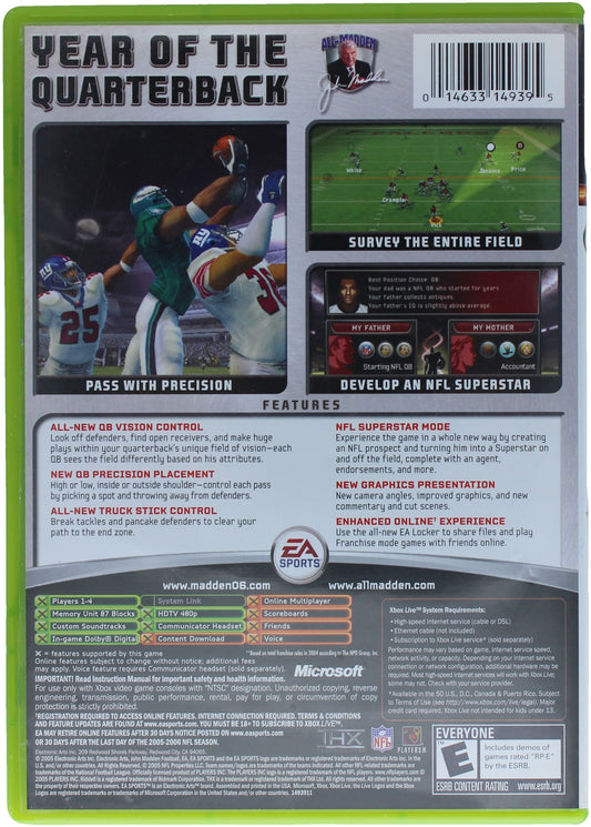 Madden NFL 06 (Xbox)