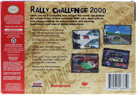 Rally Challenge 2000 (N64)