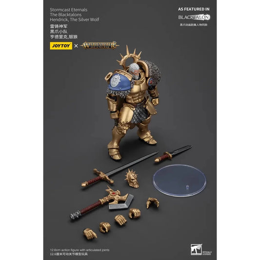 JOYTOY - Stormcast Eternals The Blacktalons Hendrick, The Silver Wolf