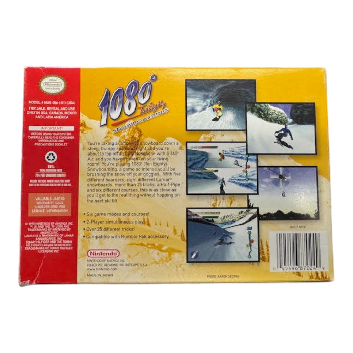 1080° TenEighty Snowboarding (N64)