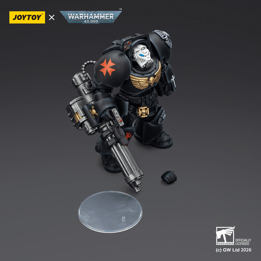 JOYTOY - Black Templars Terminator 3 with Power Fist and Assault Cannon