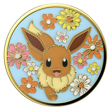 PopGrip Pokemon Enamel Eevee