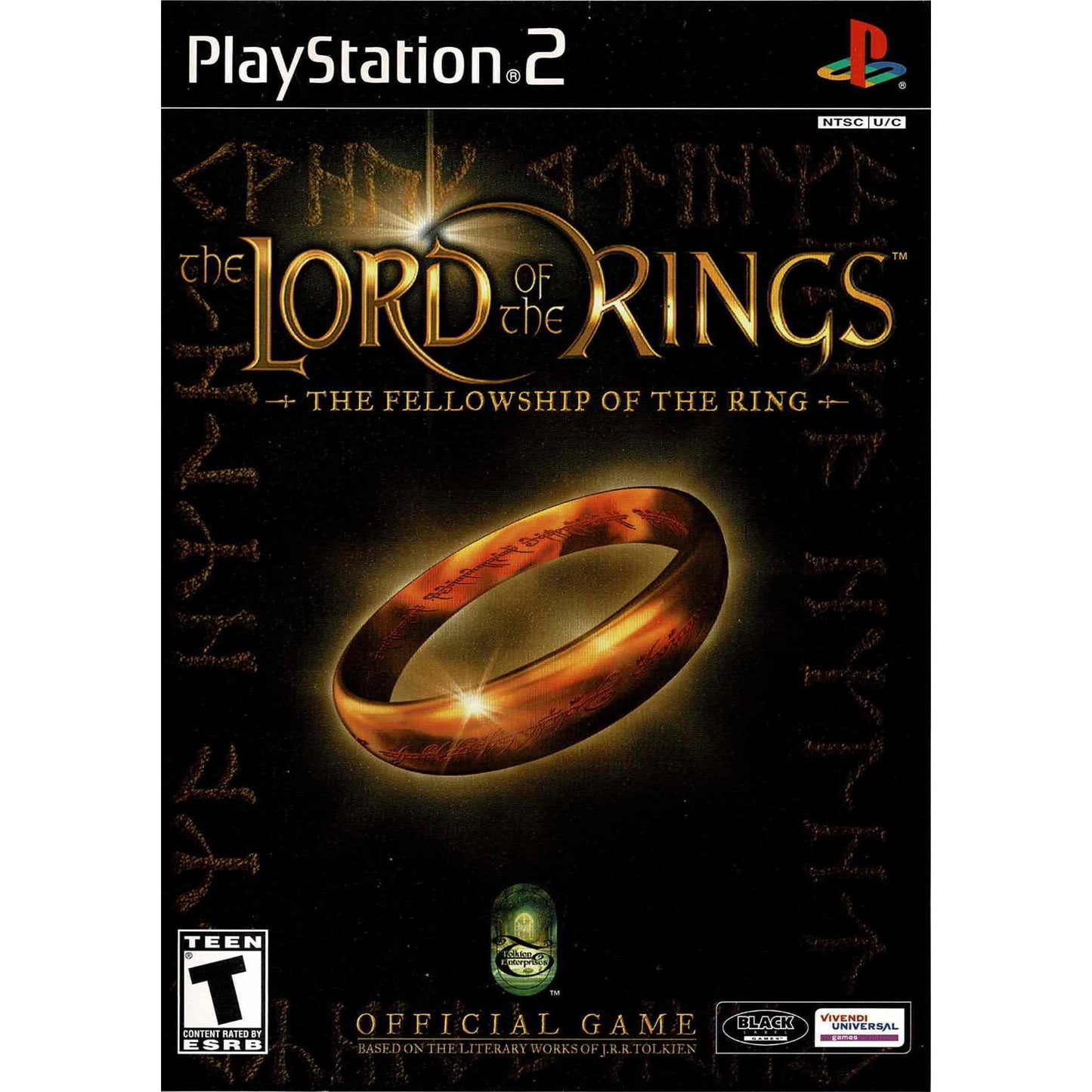 Lord of the Rings Fellowship of the Ring (PS2)