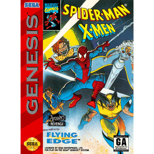 Spider-Man X-Men Arcade's Revenge (Genesis)