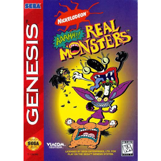 AAAHH!! Real Monsters (Genesis)