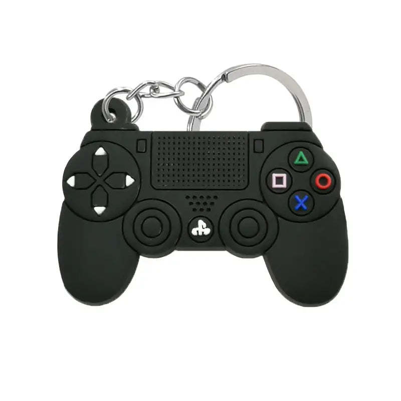 Small Keychain Controller Black Controller Keychain – Retro North Games