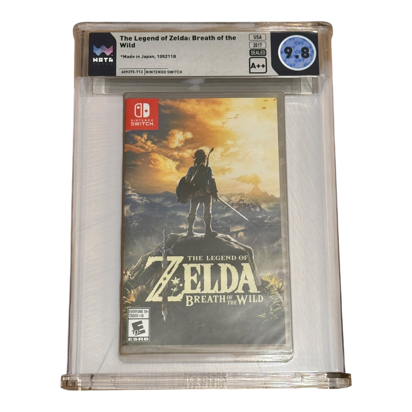 The Legend Of Zelda: Breath Of The Wild (Switch) [Sealed WATA 9.8 A++]