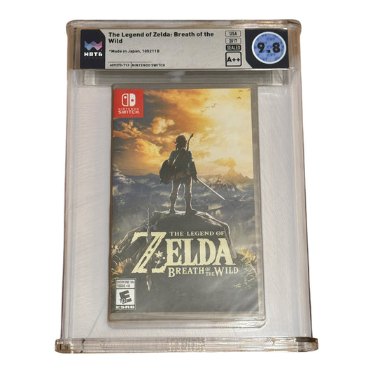 The Legend Of Zelda: Breath Of The Wild (Switch) [Sealed WATA 9.8 A++]