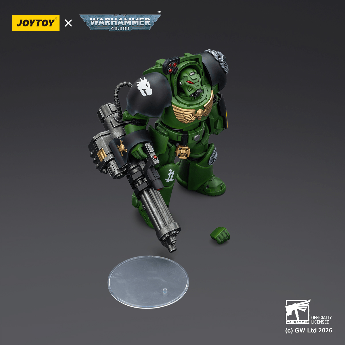 JOYTOY - Salamanders Terminator 3 with Power Fist and Assault Cannon