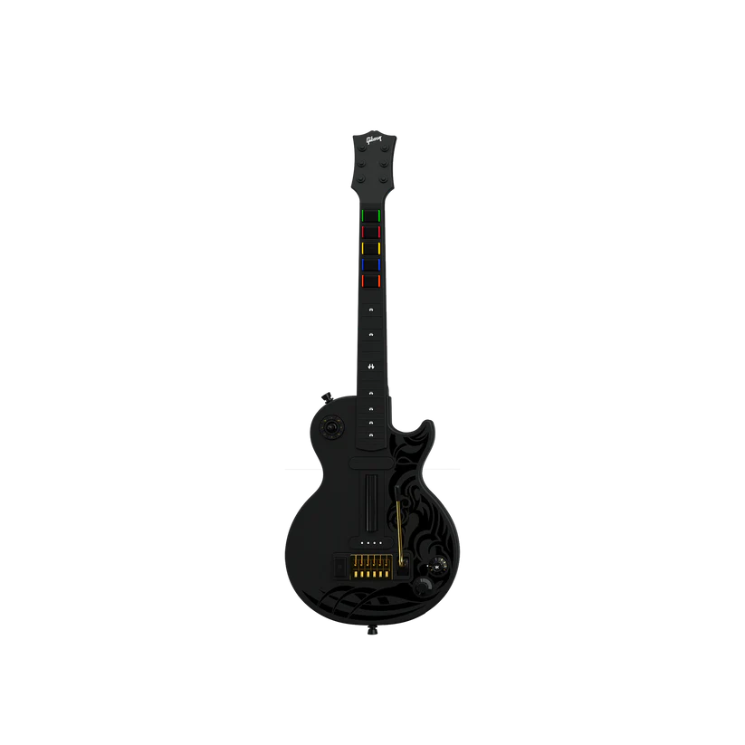 CRKD Gibson Les Paul Guitar Black Tribal Encore - Multi Platform