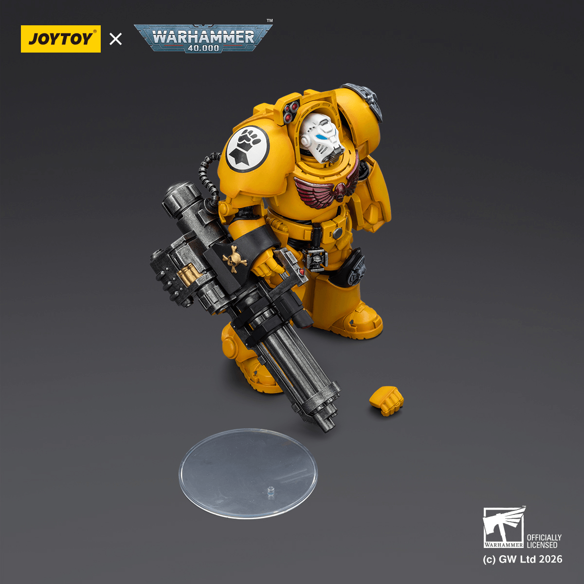 JOYTOY - Imperial Fists Terminator 3 with Power Fist and Assault Cannon
