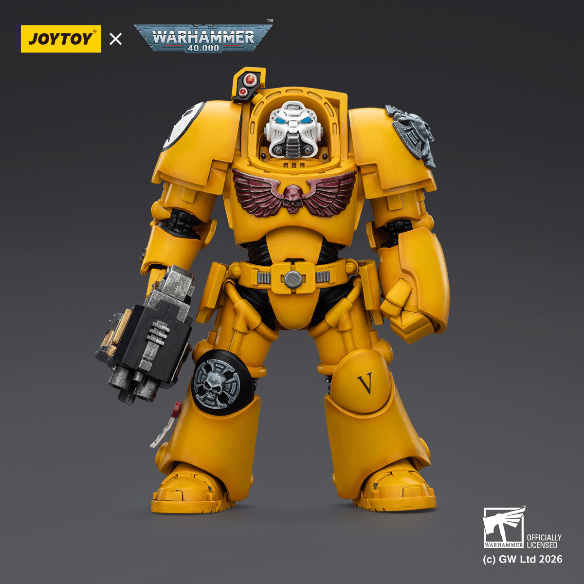 JOYTOY - Imperial Fists Terminator 2 with Power Fist and Storm Bolter