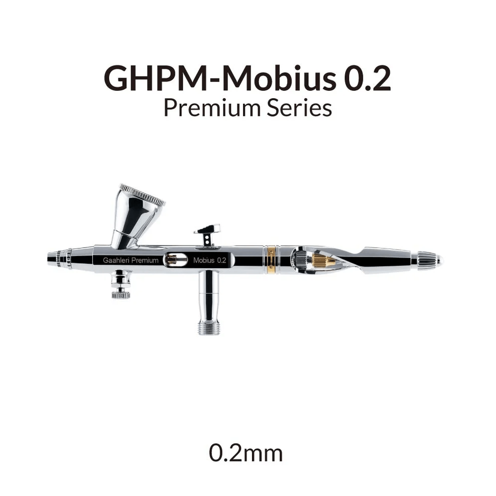 Gaahleri Premium Series Mobius 0.2mm Airbrush