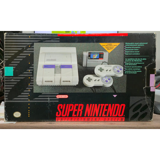 Super Nintendo Entertainment System (SNES) 2 Player Super Mario World Bundle