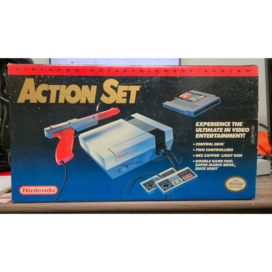 Nintendo Entertainment System (NES) Super Mario Bros./Duck Hunt Action Set