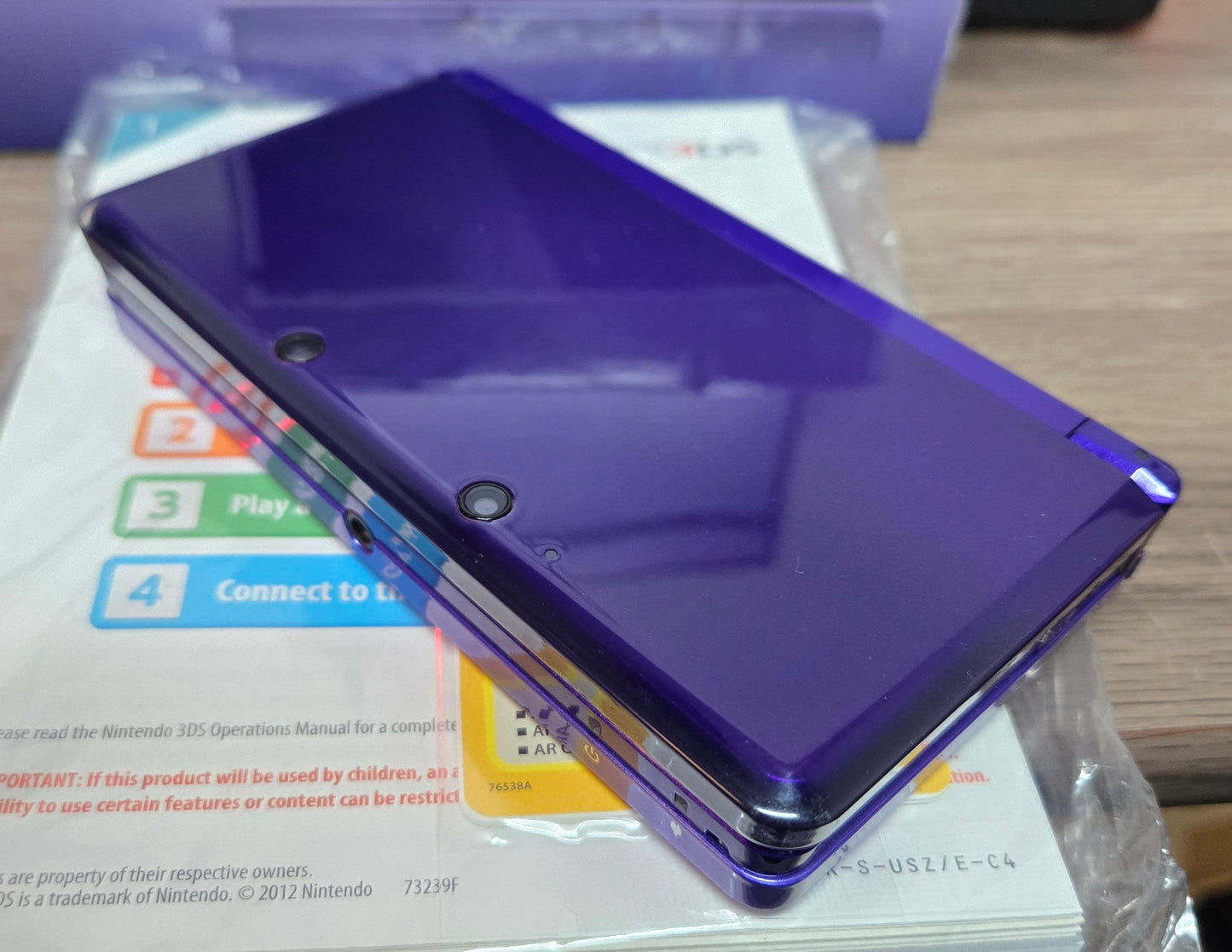 Nintendo 3DS Console - Midnight Purple