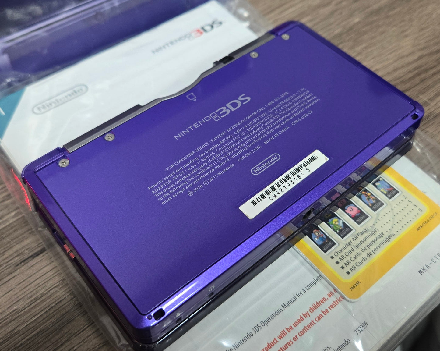 Nintendo 3DS Console - Midnight Purple
