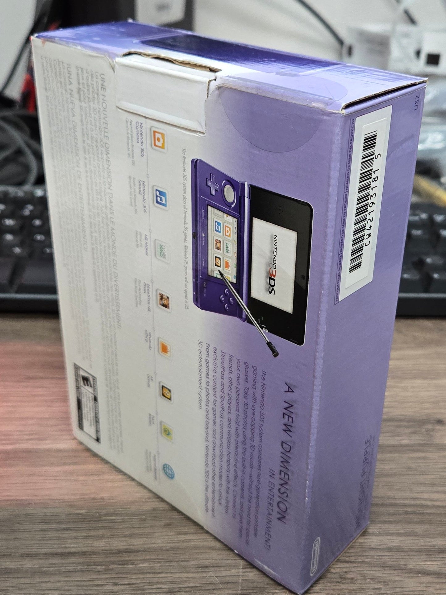 Nintendo 3DS Console - Midnight Purple