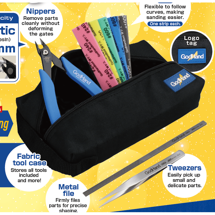GodHand Model-Builder’s Starter Tool Set