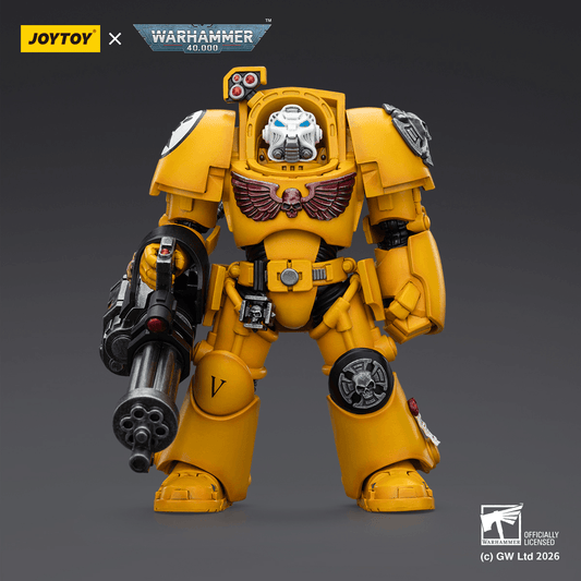 JOYTOY - Imperial Fists Terminator 3 with Power Fist and Assault Cannon