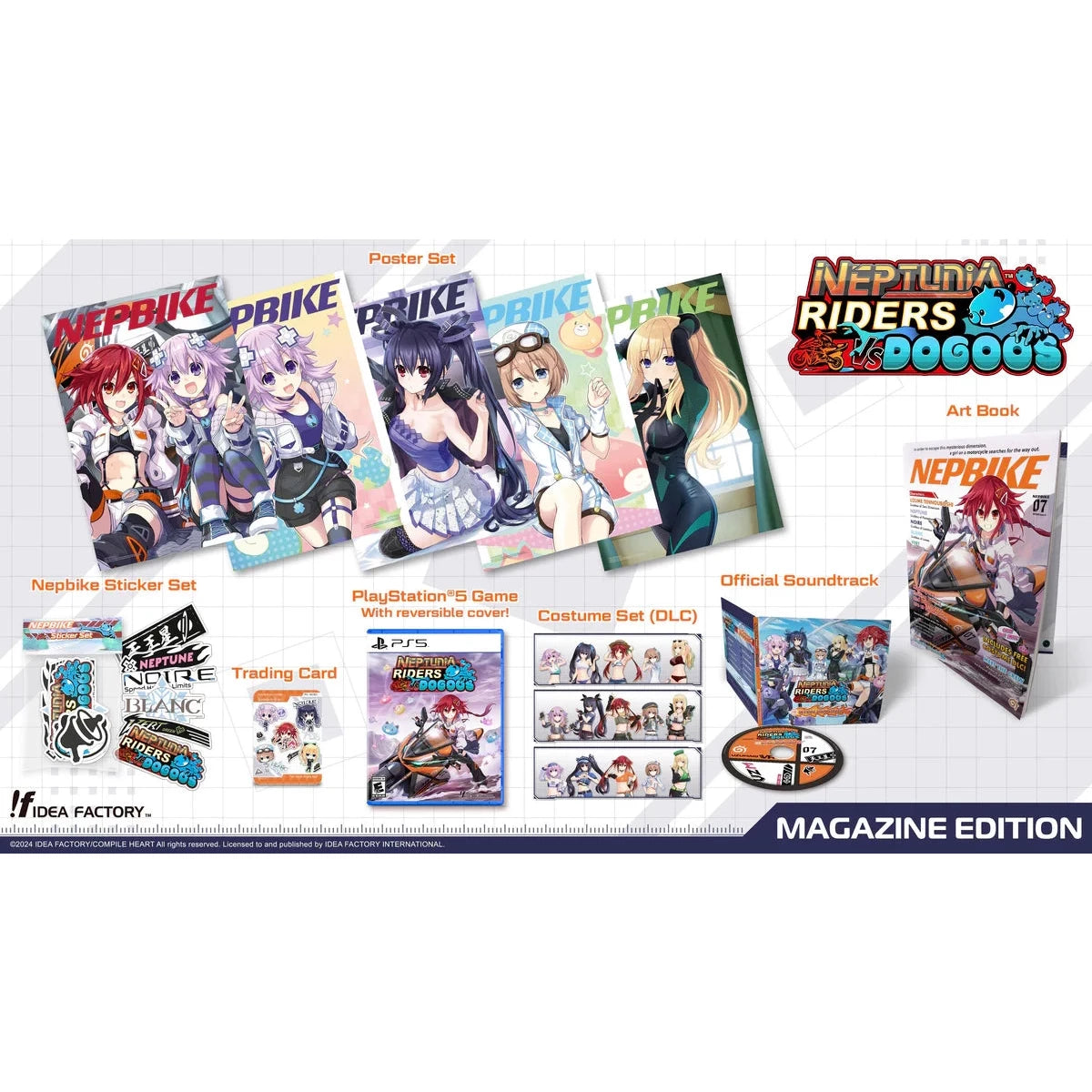 Neptunia Riders VS Dogoos [Magazine Edition] (PS5)