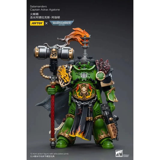 JOYTOY - Salamanders Captain Adrax Agatone (PRE-ORDER RELEASES JAN)