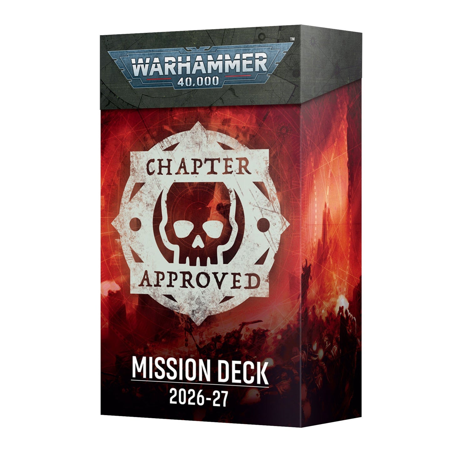 Warhammer 40,000 - Chapter Approved Mission Deck 2026-2027 (English) (PRE-ORDER RELEASES JUNE 27TH)