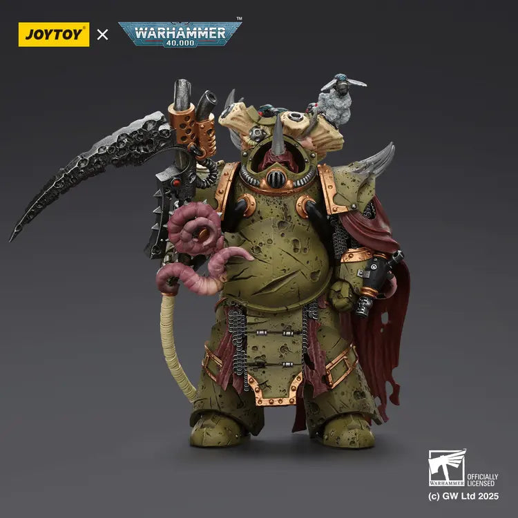 JOYTOY - Death Guard Deathshroud Terminator 2 with Manreaper and Plaguespurter Gauntlet (PRE-ORDER RELEASES FEB)