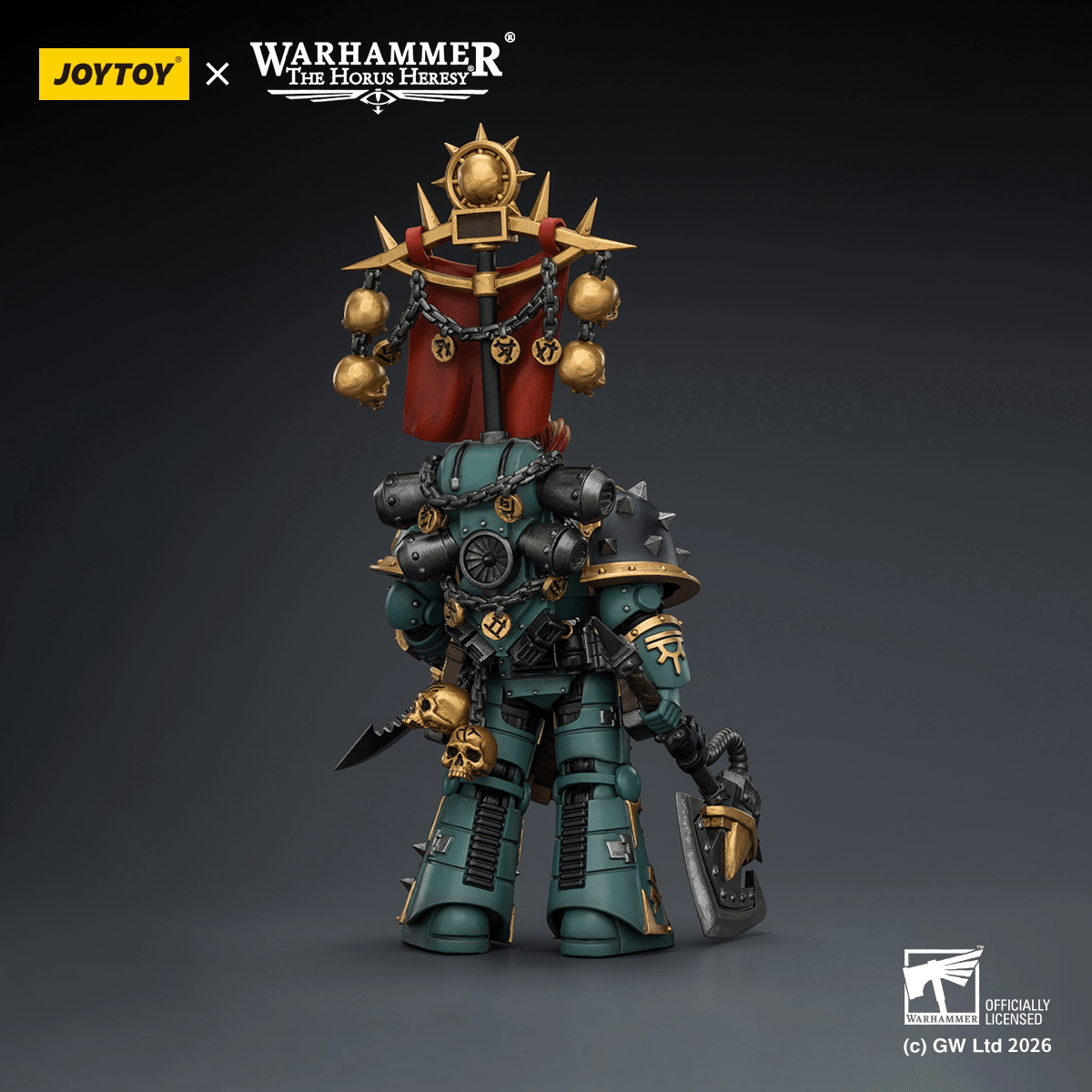 JOYTOY - Sons of Horus Vheren Ashurhaddon Master of the True Sons, with the Axe Serpentis