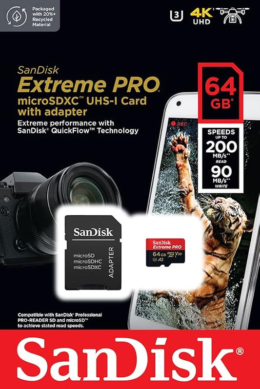 Sandisk 64GB Micro SD Card