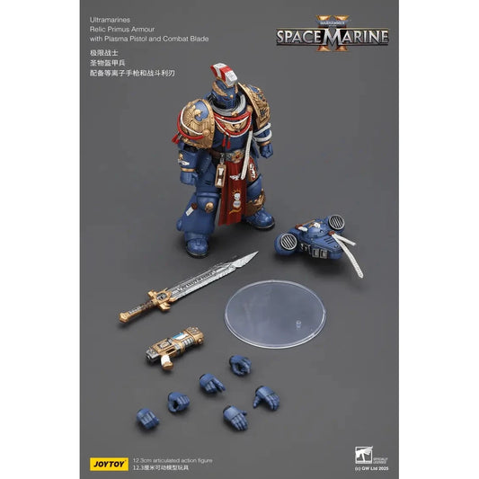 JOYTOY - Ultramarines Relic Primus Armour with Plasma Pistol and Combat Blade (PRE-ORDER RELEASES MAR)