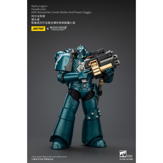 JOYTOY - Alpha Legion Headhunter With Banestrike Combi-Bolter And Power Dagger