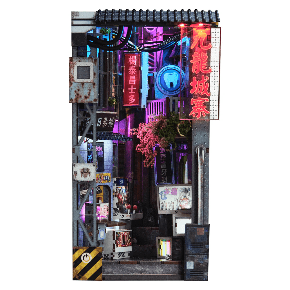 Kowloon Walled City 2049 Book Nook Kit