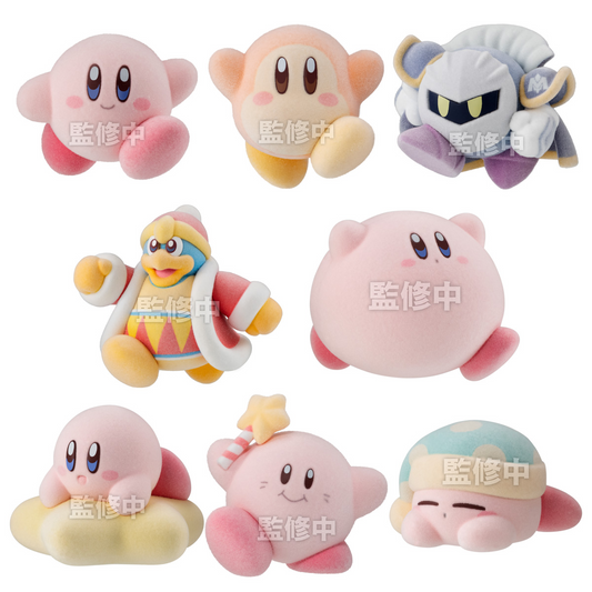 Kirby PuPuPu Flocky Doll, "Kirby" Bandai Shokugan