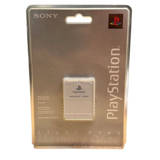Sony PlayStation 128kb Memory Card Sealed (PS1)