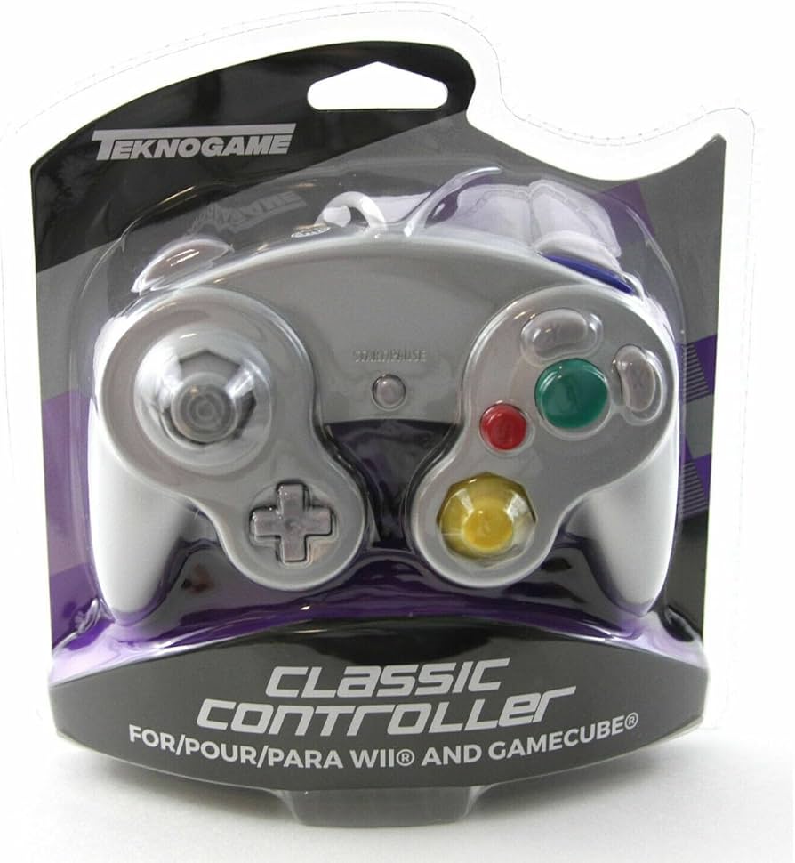 Classic Controller Wired for Wii & GameCube [Teknogame] - Various Colours