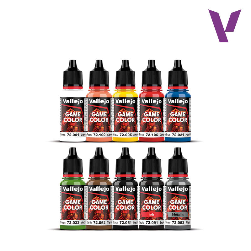Vallejo: Game Color Value Starter Paint Set